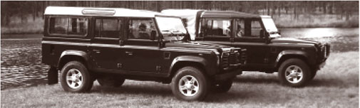 Land Rovers