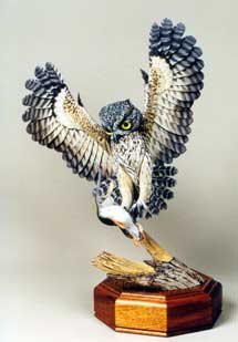 owl carving