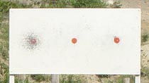 shot pattern plate